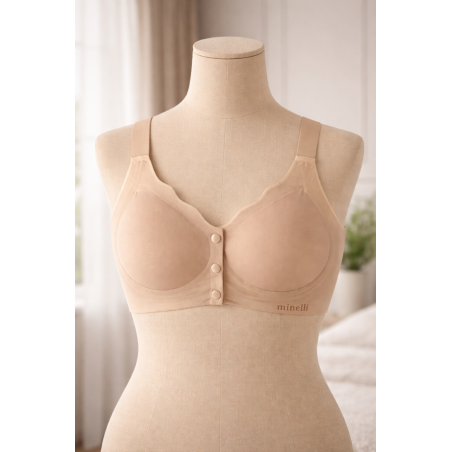 Brassière  invisible sans couture Minelli, divers coloris - Matière noble