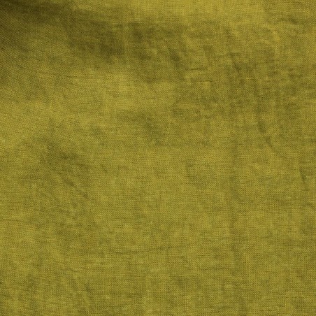 Robe 100% lin Vegan  olive - Matière noble