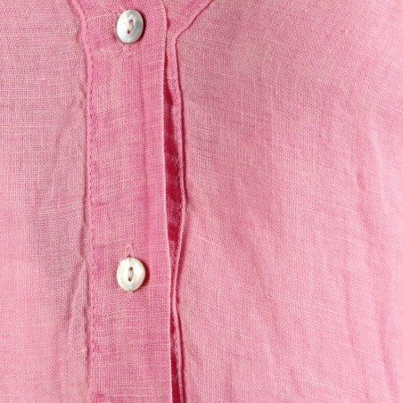 Chemise tunique100% Lin naturel Vegan,  divers coloris - Matière noble