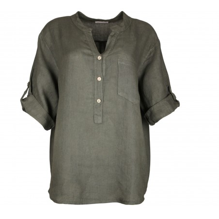 Tunique lin femme Colette – 100% lin Vegan - Matière noble