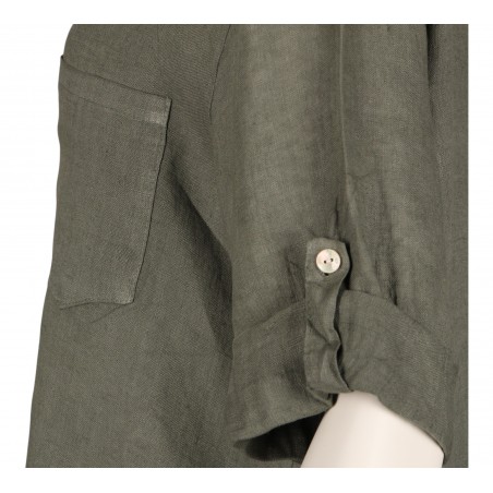 Tunique lin femme Colette – 100% lin Vegan - Matière noble