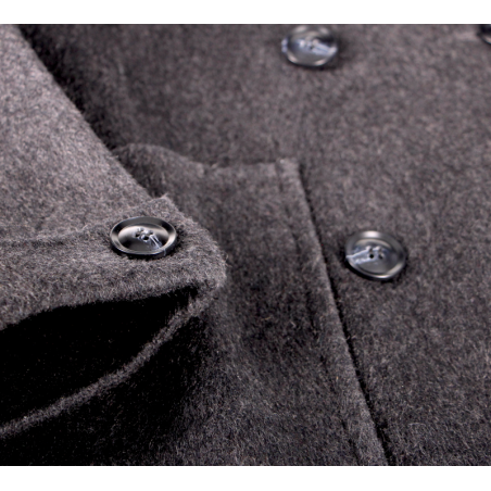Manteau caban 70% laine femme - Matière noble