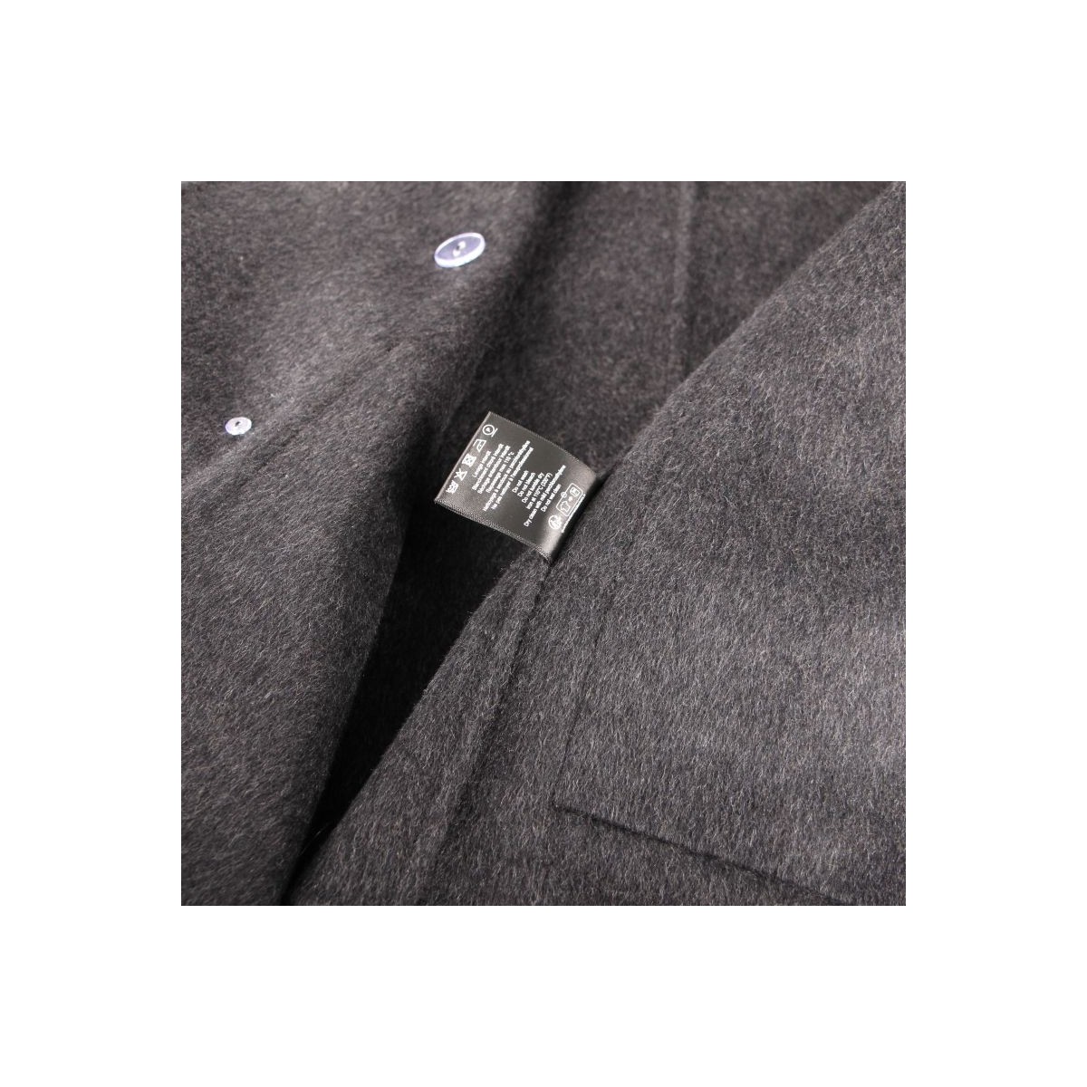 Manteau caban 70% laine femme - Matière noble