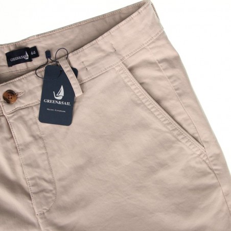 Pantalon Chino Homme écru -- Matière-noble 45,90€