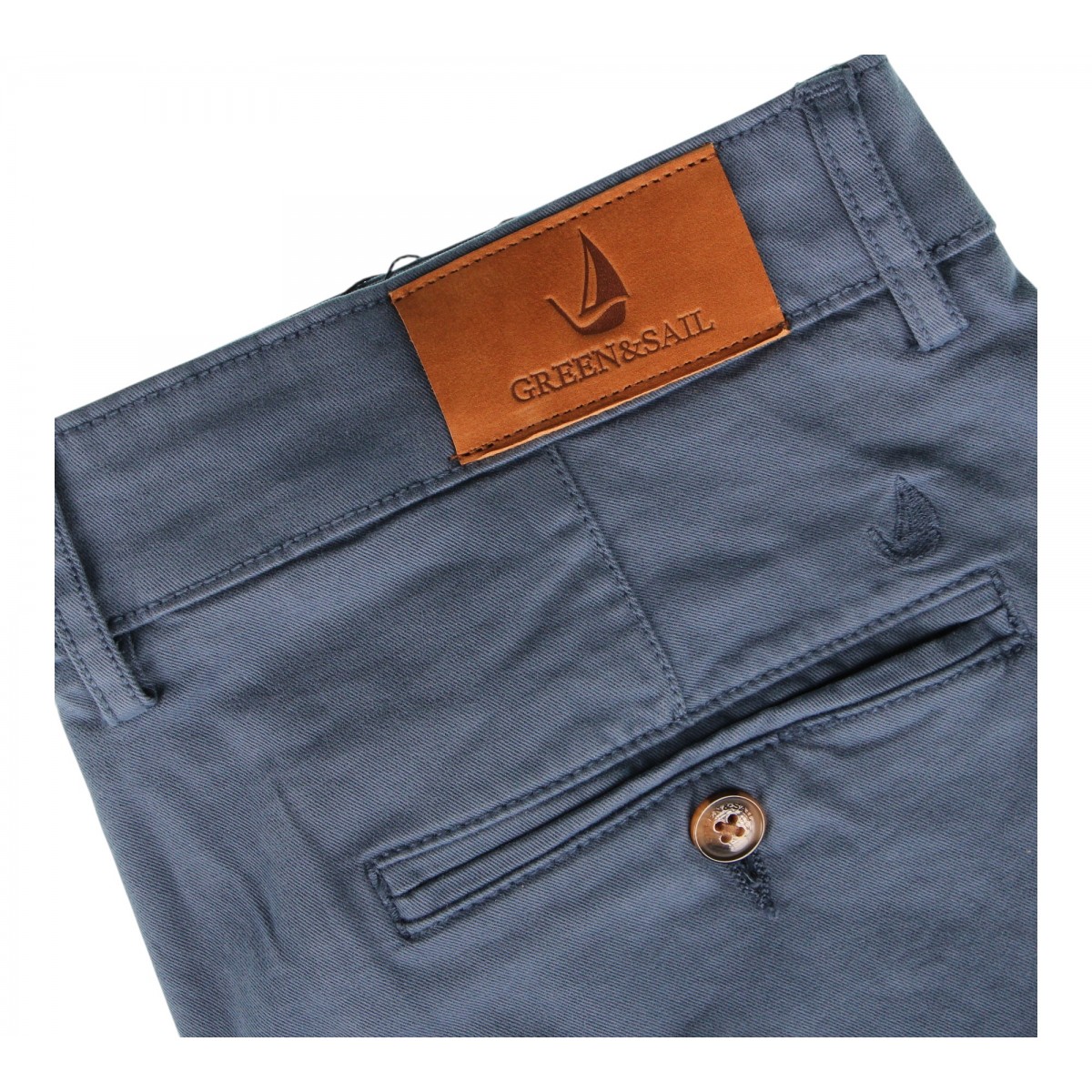 Pantalon Chino Homme bleu -- Matière-noble 45,90€