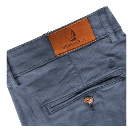 Pantalon Chino Homme bleu -- Matière-noble 45,90€