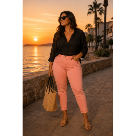 Pantalon grande taille, divers coloris Nina Carter - Matière noble 29,90€