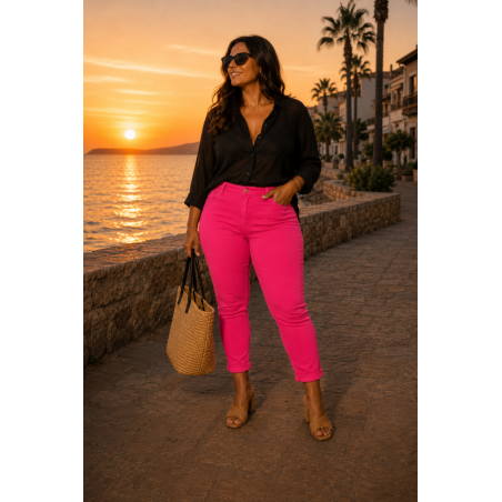 Pantalon grande taille, divers coloris Nina Carter - Matière noble 29,90€