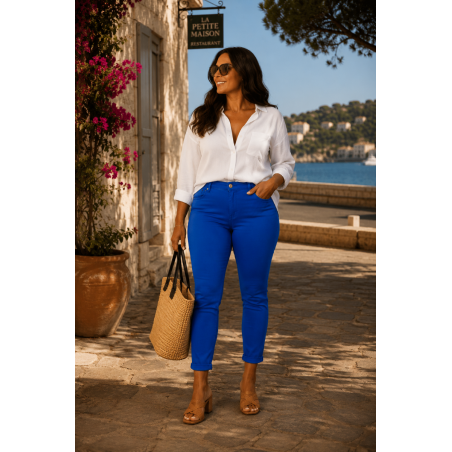 Pantalon grande taille, divers coloris Nina Carter - Matière noble 29,90€