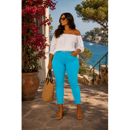 Pantalon grande taille, divers coloris Nina Carter - Matière noble 29,90€