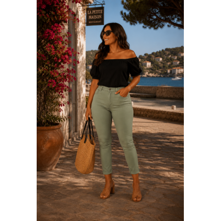 Pantalon grande taille, divers coloris Nina Carter - Matière noble 29,90€