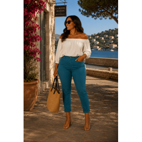 Pantalon grande taille, divers coloris Nina Carter - Matière noble 29,90€