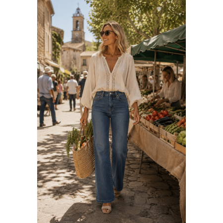 JEAN FLARE STRECH NINA CARTER