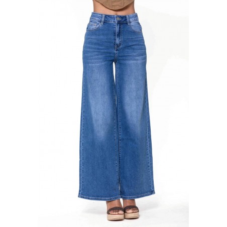Jean Wide Leg Femme Taille Haute – Nina Carter | Matière Noble
