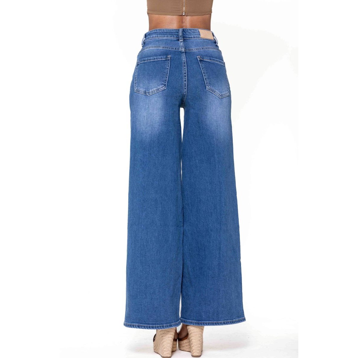 Jean Wide Leg Femme Taille Haute – Nina Carter | Matière Noble