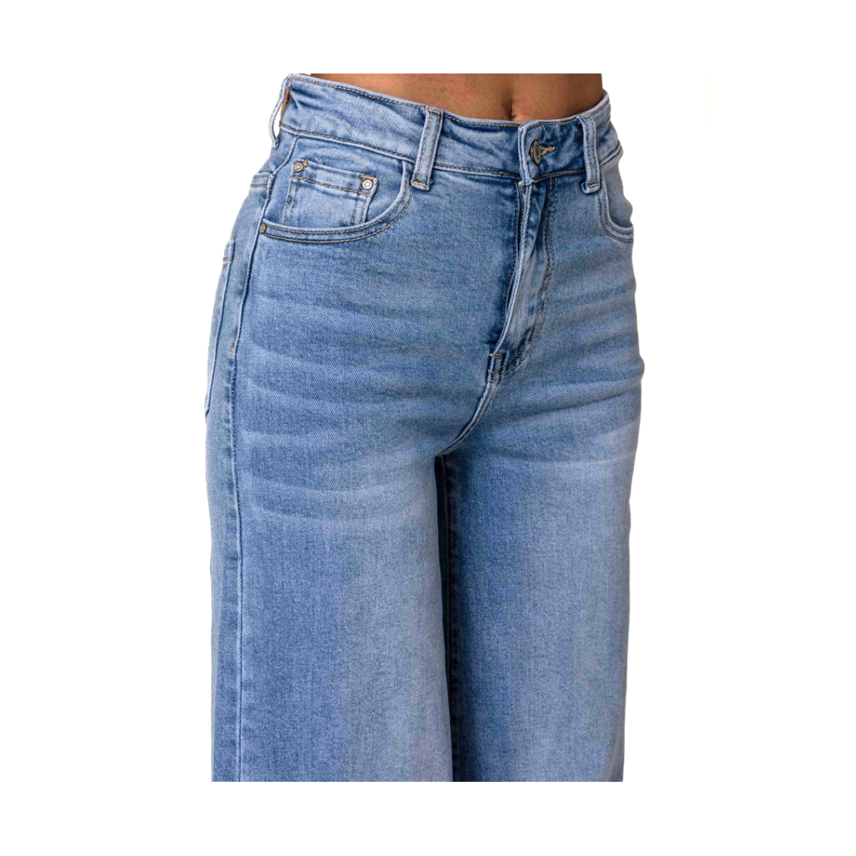 Jean Wide Leg Femme Taille Haute – Nina Carter | Matière Noble