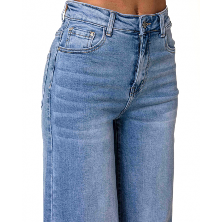 Jean Wide Leg Femme Taille Haute – Nina Carter | Matière Noble