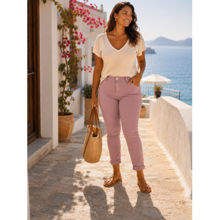 Pantalon grande taille, divers coloris Nina Carter - Matière noble 29,90€