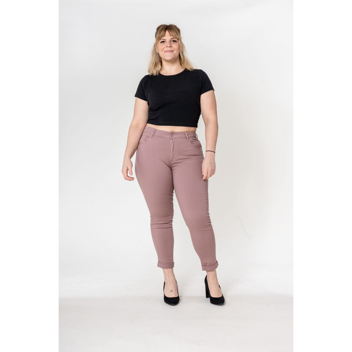 Pantalon grande taille, divers coloris Nina Carter - Matière noble 29,90€