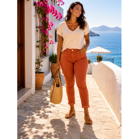 Pantalon grande taille, divers coloris Nina Carter - Matière noble 29,90€