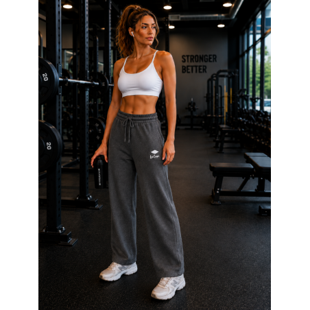 Bas jogging large femme gris  LEE COOPER  Matière noble 19,90€