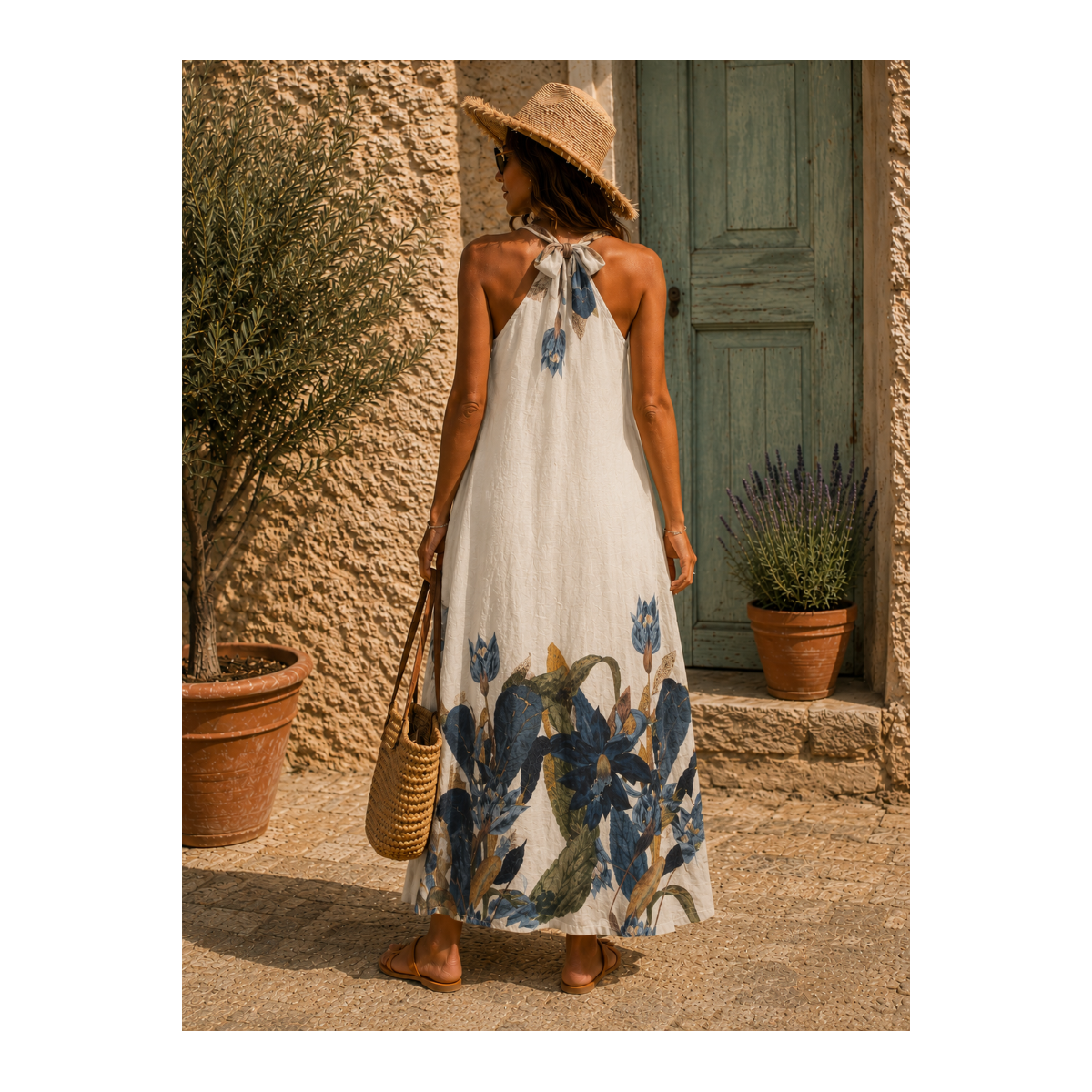 Robe 100 % lin naturel Eden - Matière noble