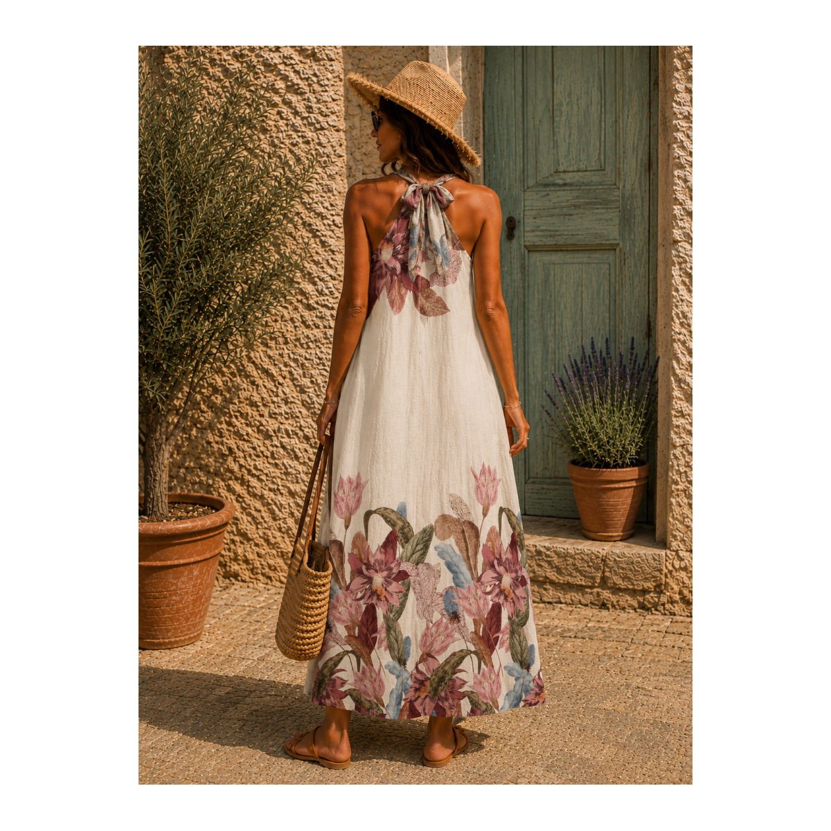 Robe 100 % lin naturel Eden - Matière noble