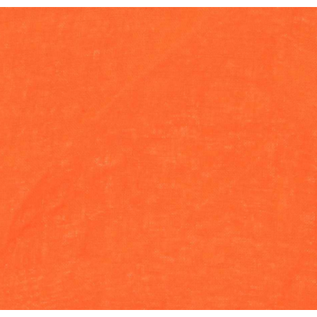 Haut en lin orange femme 100 % lin – Col V - Matière Noble