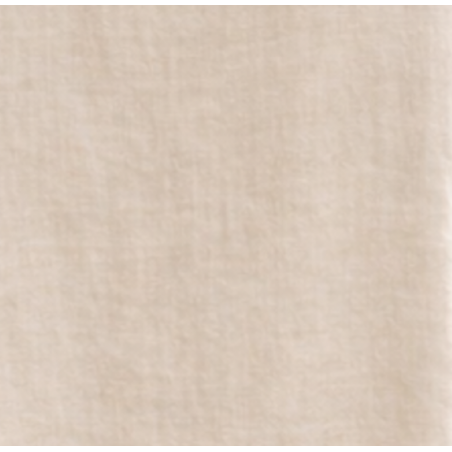 Haut en lin écru femme 100 % lin – Col V - Matière Noble