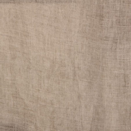 Haut en lin taupe femme 100 % lin – Col V - Matière Noble