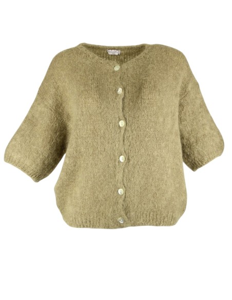 Gilet Roma Femme, Mohair 60%, divers coloris - Matière noble