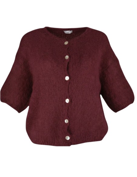 Gilet Roma Femme, Mohair 60%, divers coloris - Matière noble