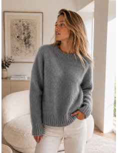 Pull Verona Femme Kid Mohair & Laine | Matière Noble