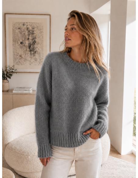 Pull Verona Femme Kid Mohair & Laine | Matière Noble