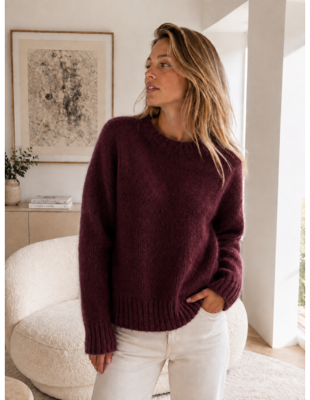 Pull Verona Femme Kid Mohair & Laine | Matière Noble