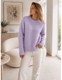 Pull Verona Femme Kid Mohair & Laine | Matière Noble