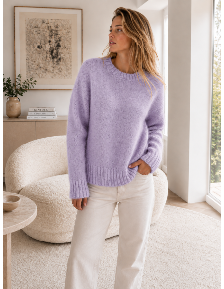 Pull Verona Femme Kid Mohair & Laine | Matière Noble