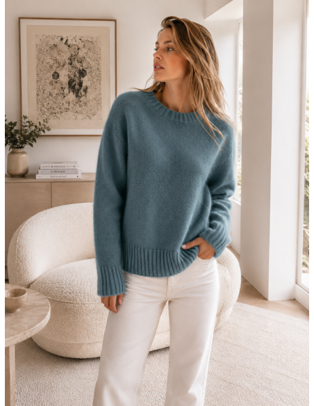 Pull Verona Femme Kid Mohair & Laine | Matière Noble