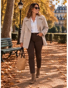 Pantalon grande taille, divers coloris Nina Carter - Matière noble 29,90€