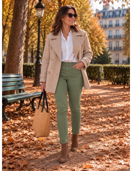 Pantalon grande taille, divers coloris Nina Carter - Matière noble 29,90€