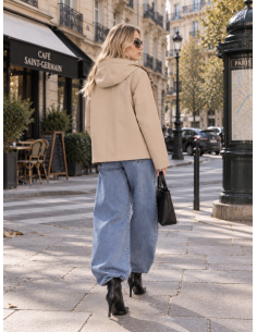 Parka Femme Courte Déperlante Louise | Matière Noble 2