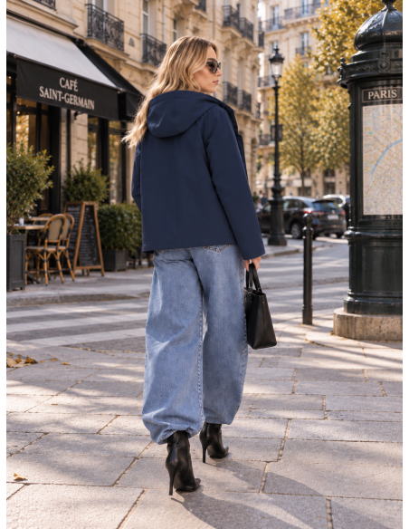 Parka Femme Courte Déperlante Louise | Matière Noble