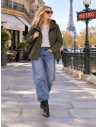 Parka Femme Courte Déperlante Louise | Matière Noble