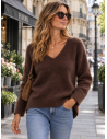 Pull femme Alpaga,  divers coloris - Matière noble