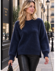 Pull Femme Venezia Kid Mohair & Laine, divers coloris | Matière Noble