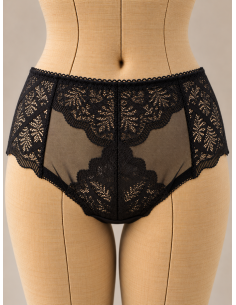 Culotte haute dentelle Bérénice, divers coloris - Matière noble 2