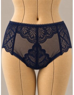 Culotte haute dentelle Bérénice, divers coloris - Matière noble 2