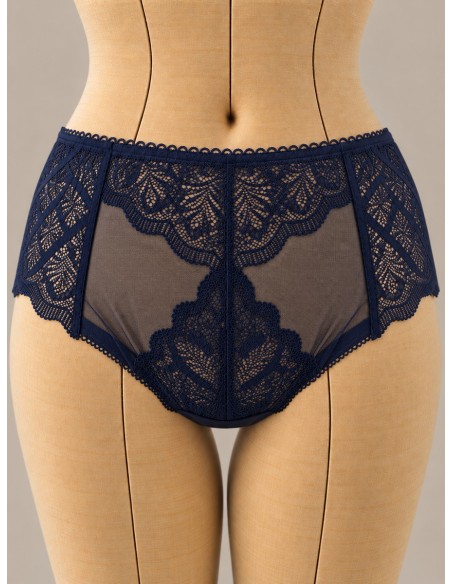 Culotte haute dentelle Bérénice, divers coloris - Matière noble