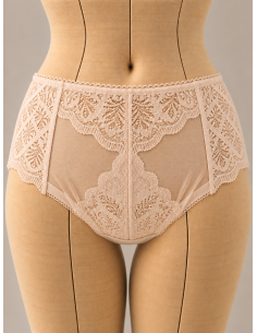 Culotte haute dentelle Bérénice, divers coloris - Matière noble 2