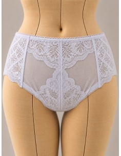 Culotte haute dentelle Bérénice, divers coloris - Matière noble